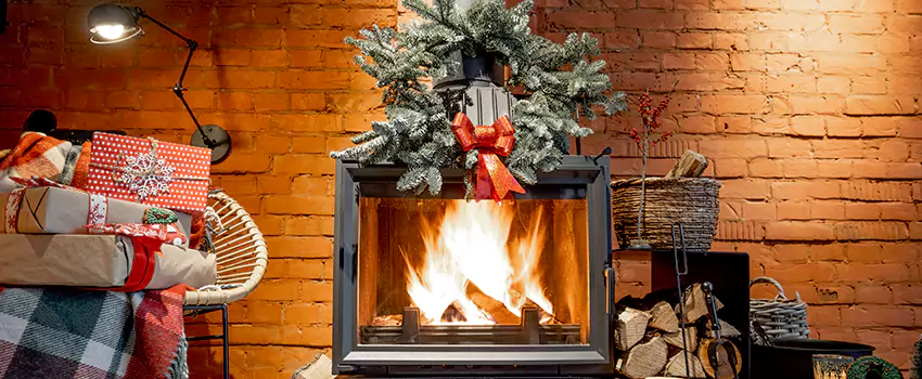 Travis Industries Linear Gas Fireplace Installation in Marrero, Louisiana