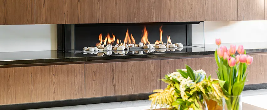 Double-height Fireplace Design Refurbishment in Marrero, Louisiana
